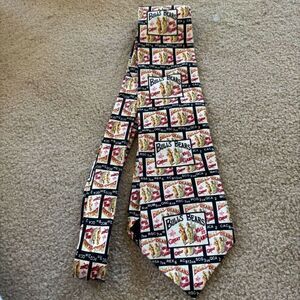 Museum Artifacts Bulls Bears The Great Wall Street Game Silk Neck Tie